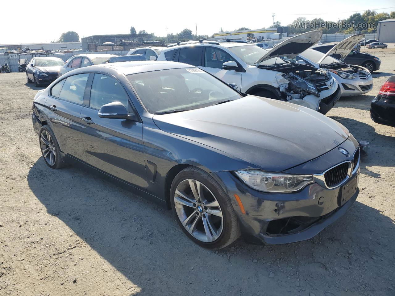 2015 Bmw 428 I Gran Coupe Sulev Charcoal vin: WBA4A9C52FGL85004