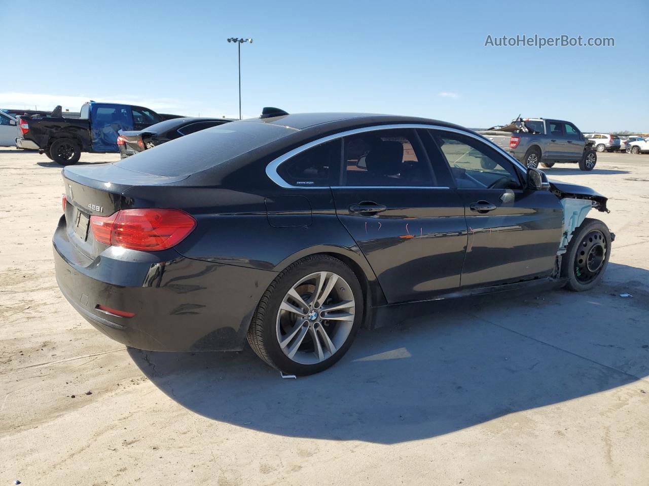 2016 Bmw 428 I Gran Coupe Sulev Black vin: WBA4A9C52GG507846