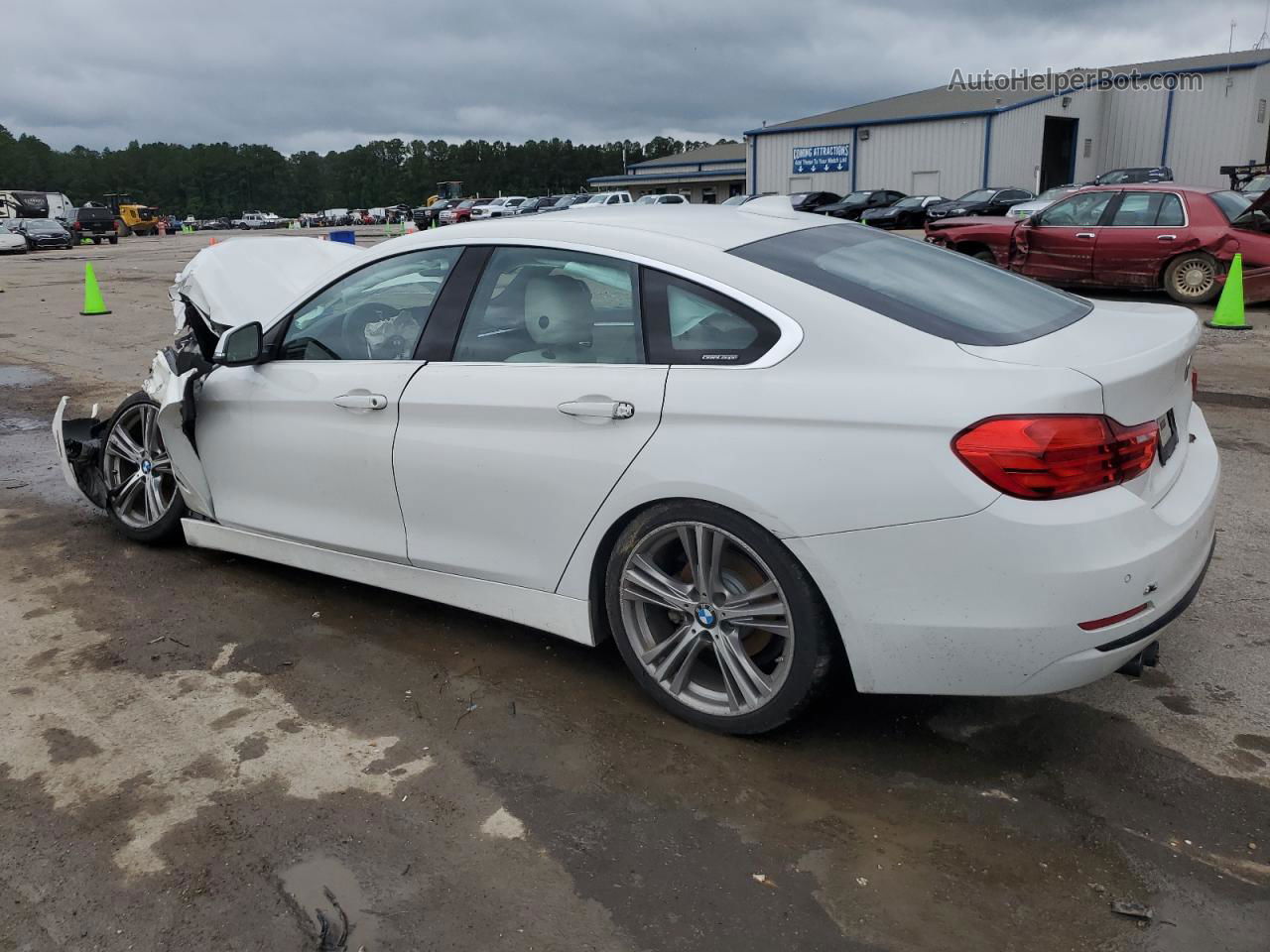 2016 Bmw 428 I Gran Coupe Sulev White vin: WBA4A9C52GGL87384