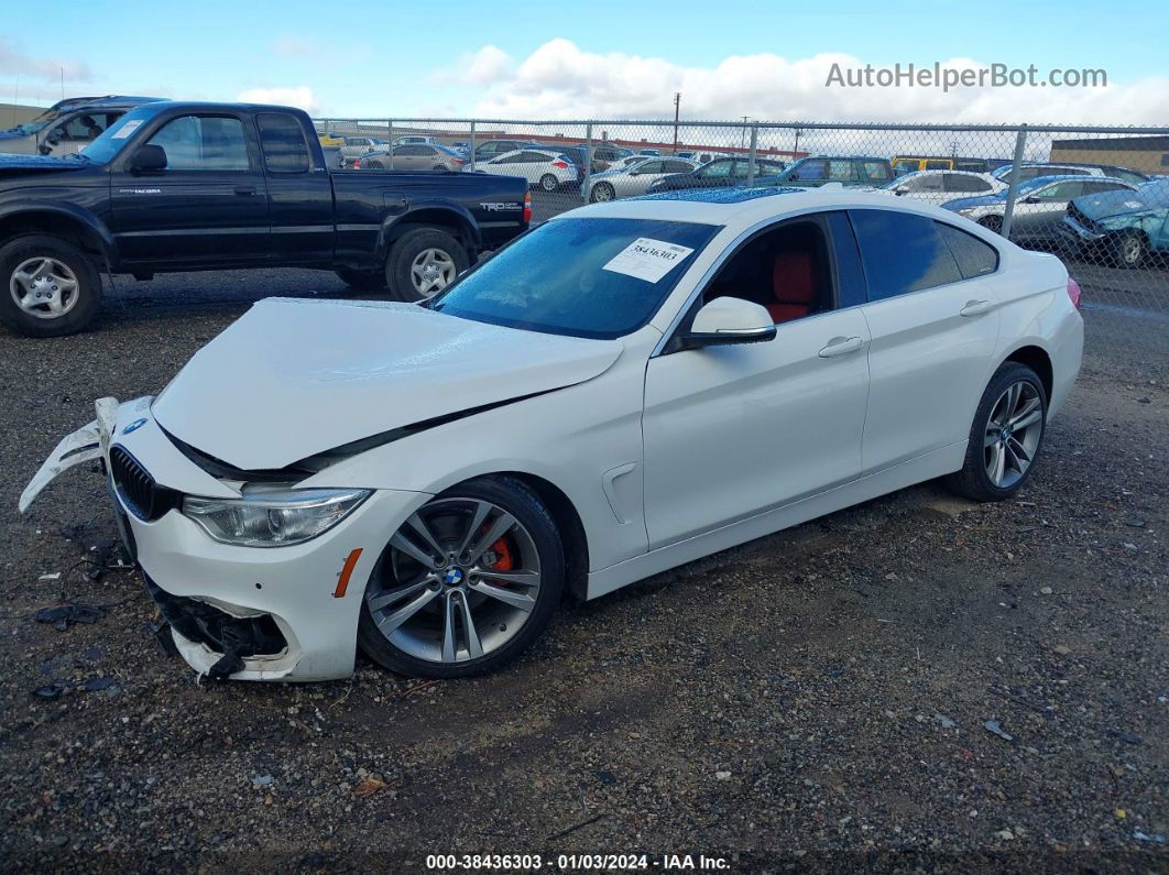 2016 Bmw 428i Gran Coupe   Белый vin: WBA4A9C53GG505250