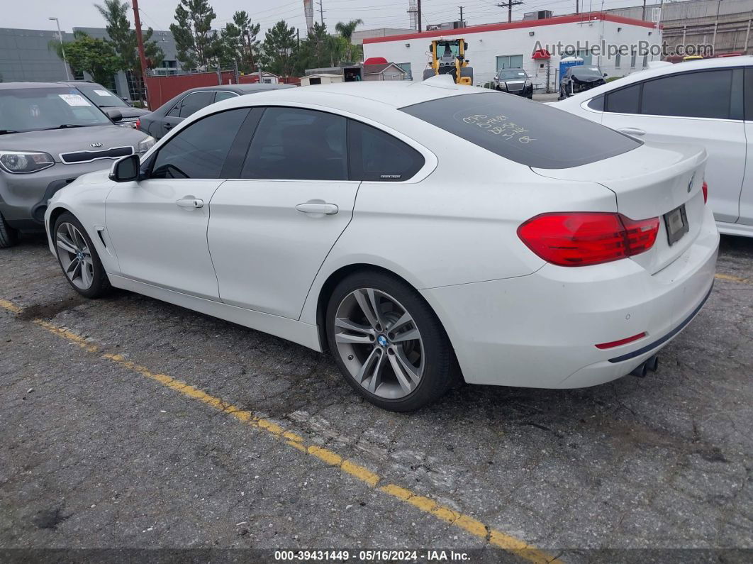 2016 Bmw 428i Gran Coupe   White vin: WBA4A9C54GG505287