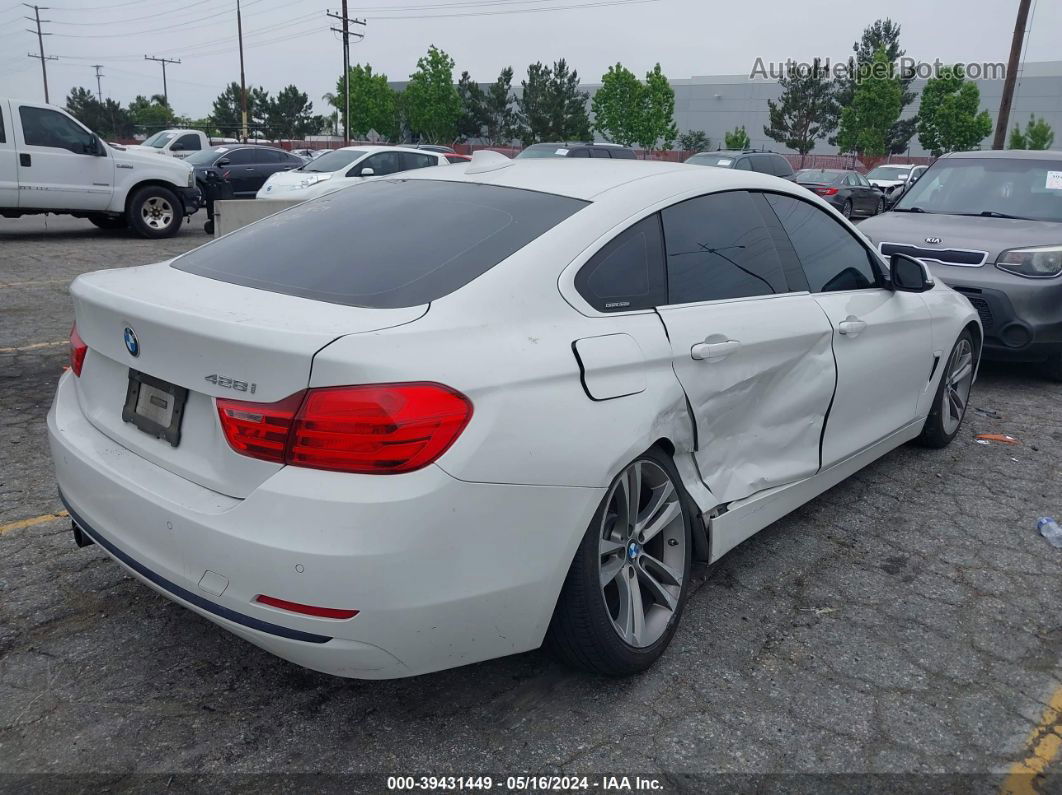 2016 Bmw 428i Gran Coupe White vin: WBA4A9C54GG505287