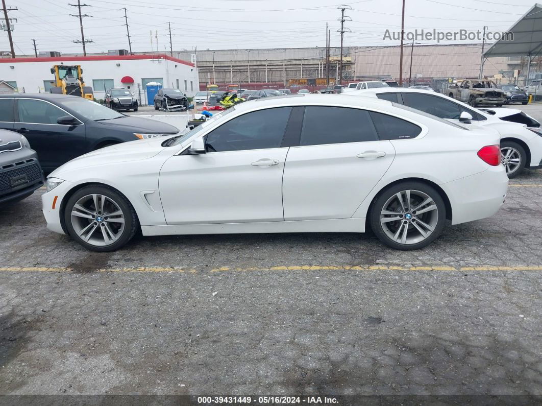 2016 Bmw 428i Gran Coupe White vin: WBA4A9C54GG505287