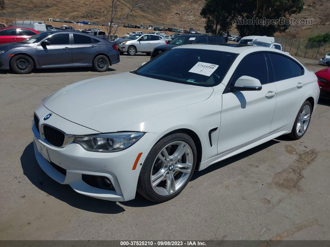 2016 Bmw 4 Series 428i White vin: WBA4A9C54GG505337