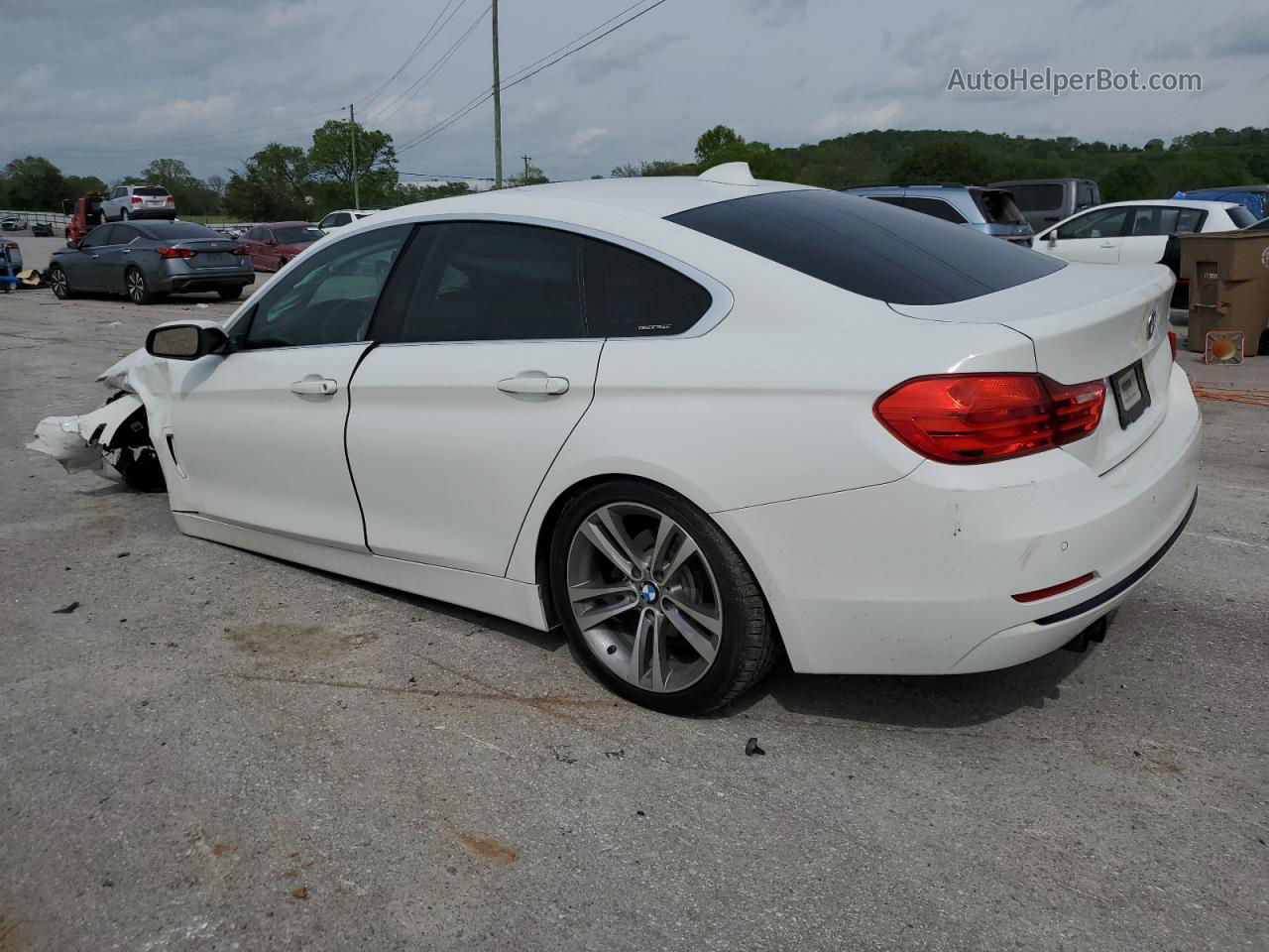 2016 Bmw 428 I Gran Coupe Sulev White vin: WBA4A9C55GG508666