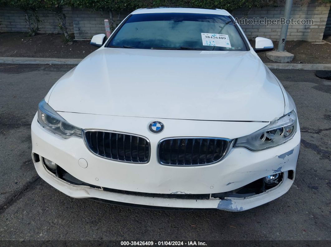 2016 Bmw 428i Gran Coupe   White vin: WBA4A9C55GGL88870