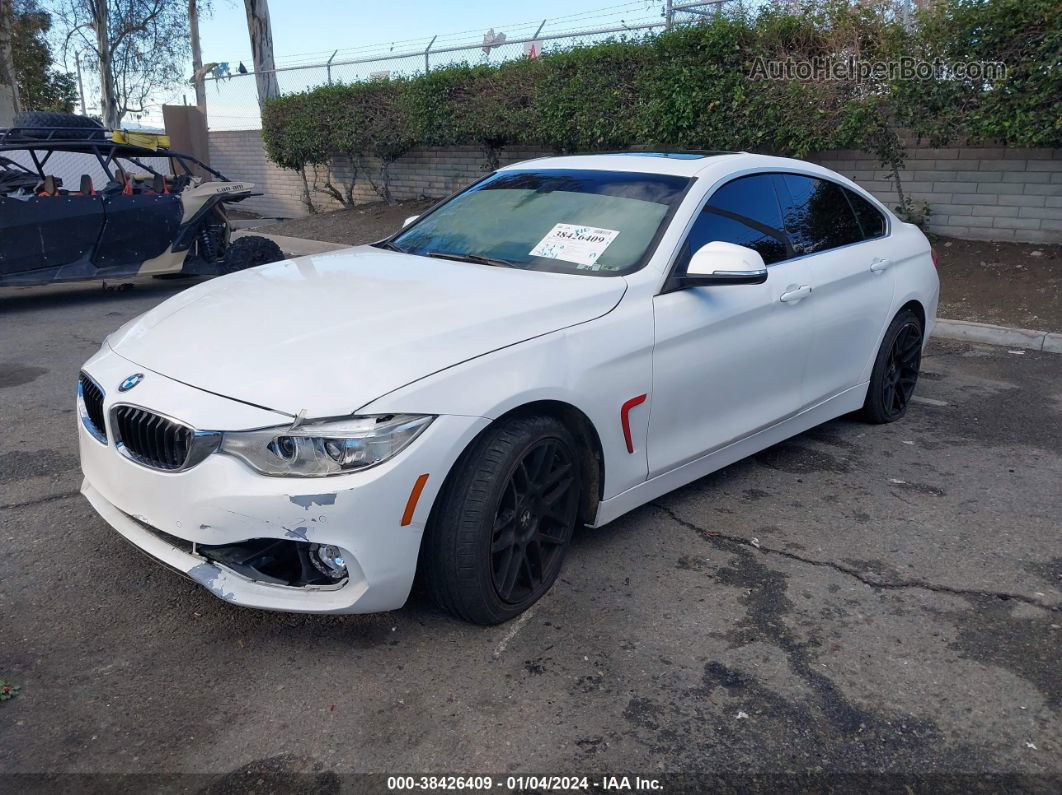 2016 Bmw 428i Gran Coupe   White vin: WBA4A9C55GGL88870