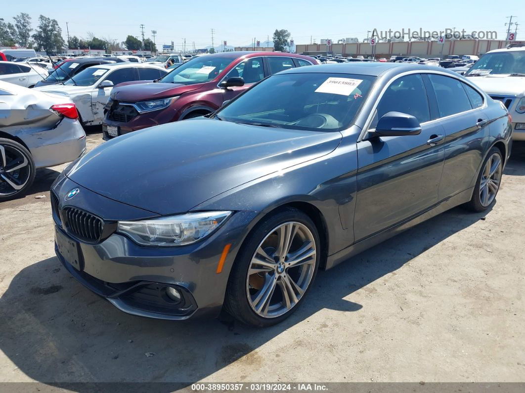 2016 Bmw 428i Gran Coupe   Gray vin: WBA4A9C56GG505517