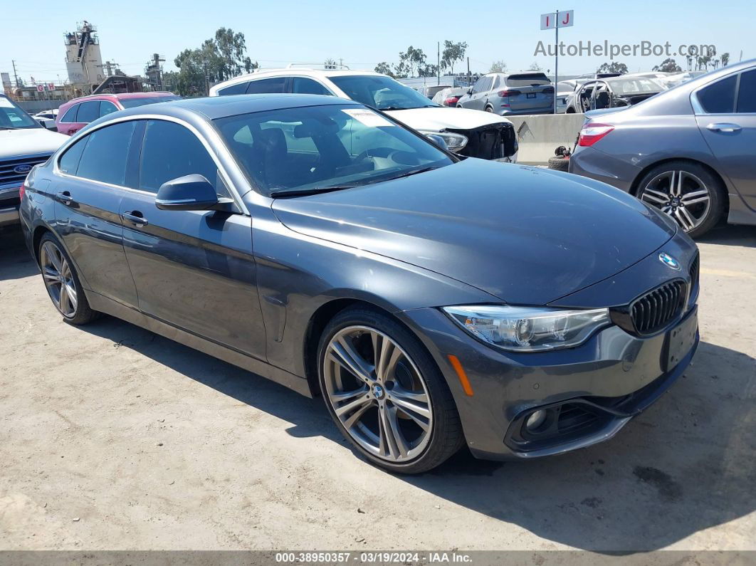 2016 Bmw 428i Gran Coupe   Gray vin: WBA4A9C56GG505517