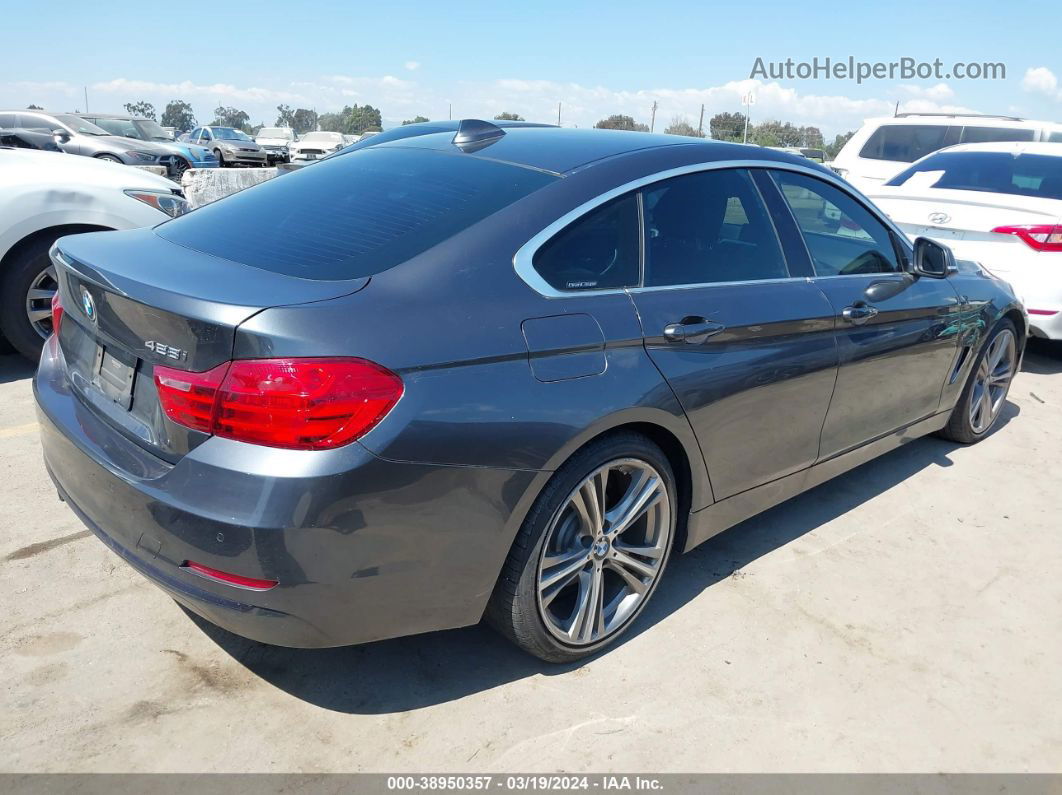 2016 Bmw 428i Gran Coupe   Gray vin: WBA4A9C56GG505517