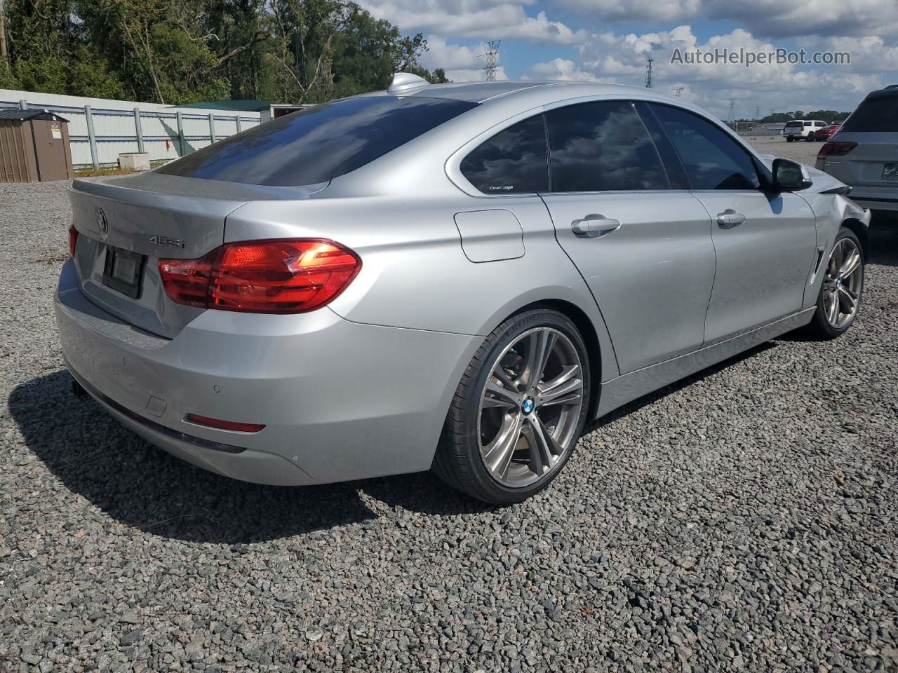 2016 Bmw 428 I Gran Coupe Sulev Silver vin: WBA4A9C56GG507929