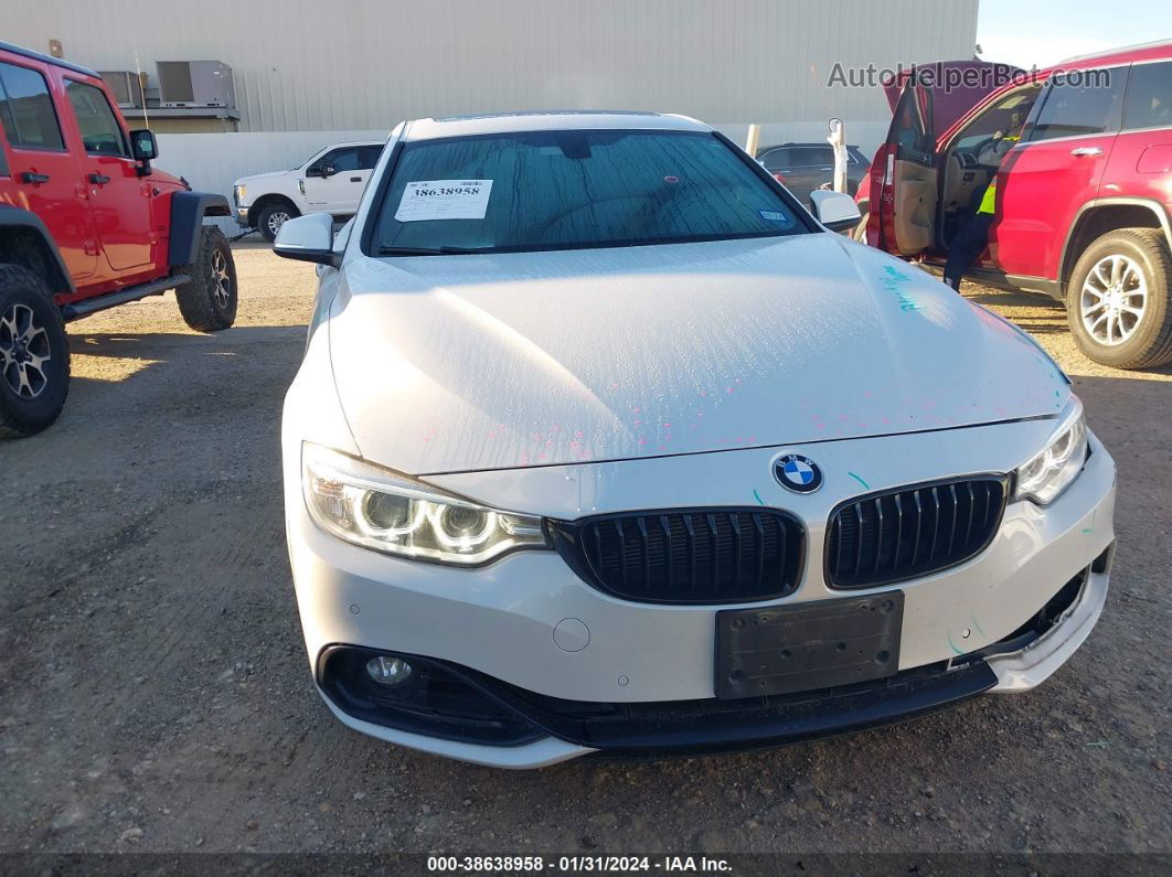 2016 Bmw 428i Gran Coupe   White vin: WBA4A9C56GG507946