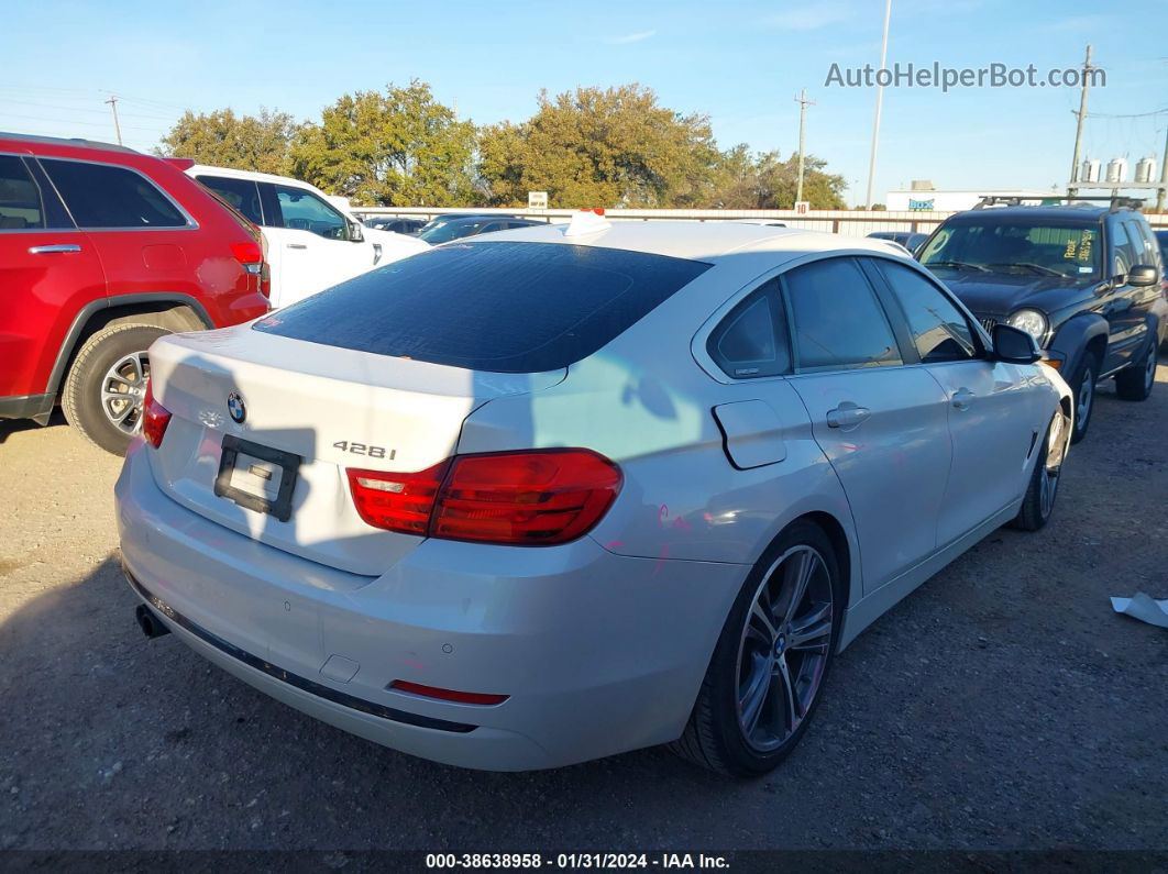 2016 Bmw 428i Gran Coupe   White vin: WBA4A9C56GG507946