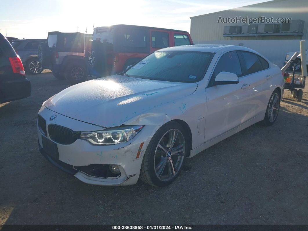 2016 Bmw 428i Gran Coupe   White vin: WBA4A9C56GG507946