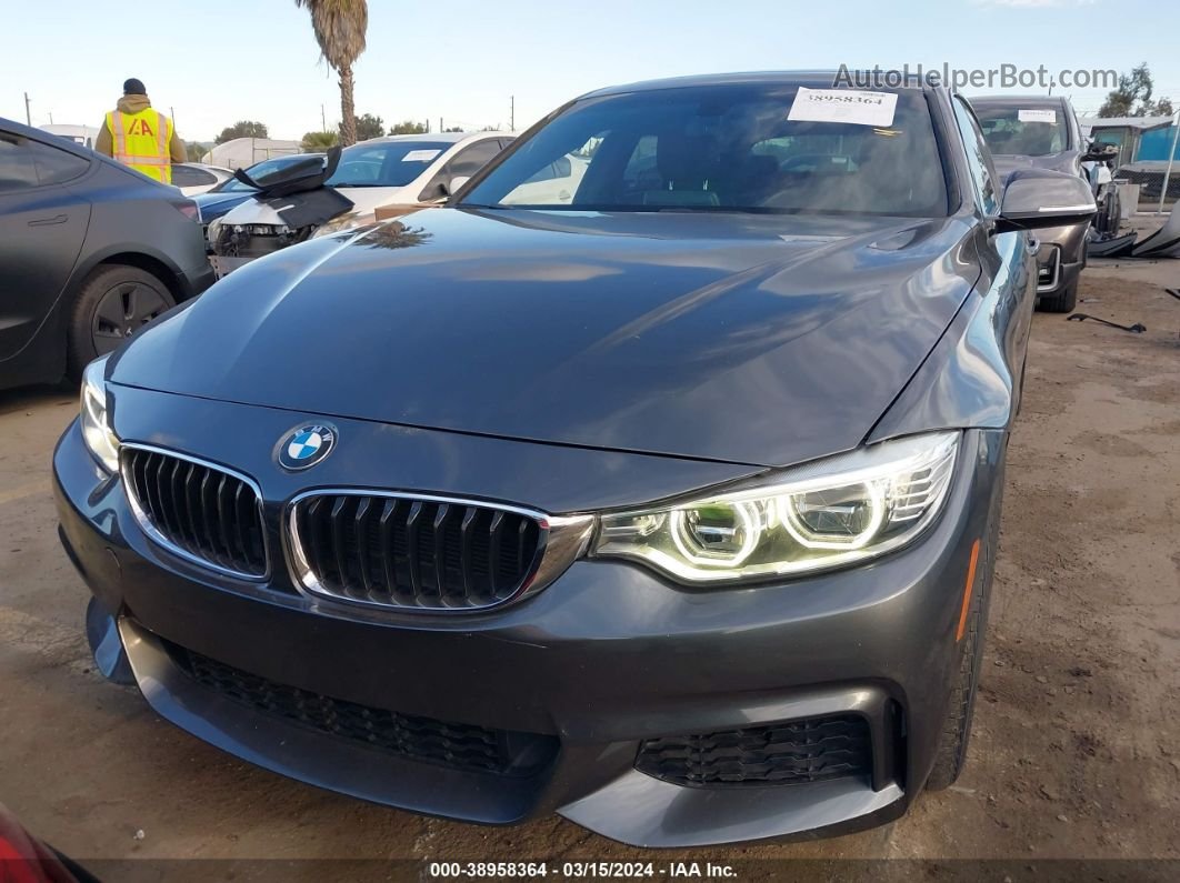 2016 Bmw 428i Gran Coupe   Gray vin: WBA4A9C57GG505381