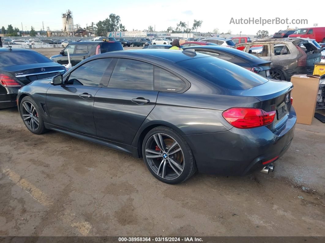 2016 Bmw 428i Gran Coupe   Gray vin: WBA4A9C57GG505381