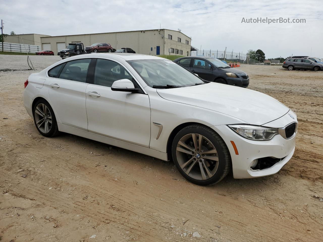 2016 Bmw 428 I Gran Coupe Sulev White vin: WBA4A9C57GG507812