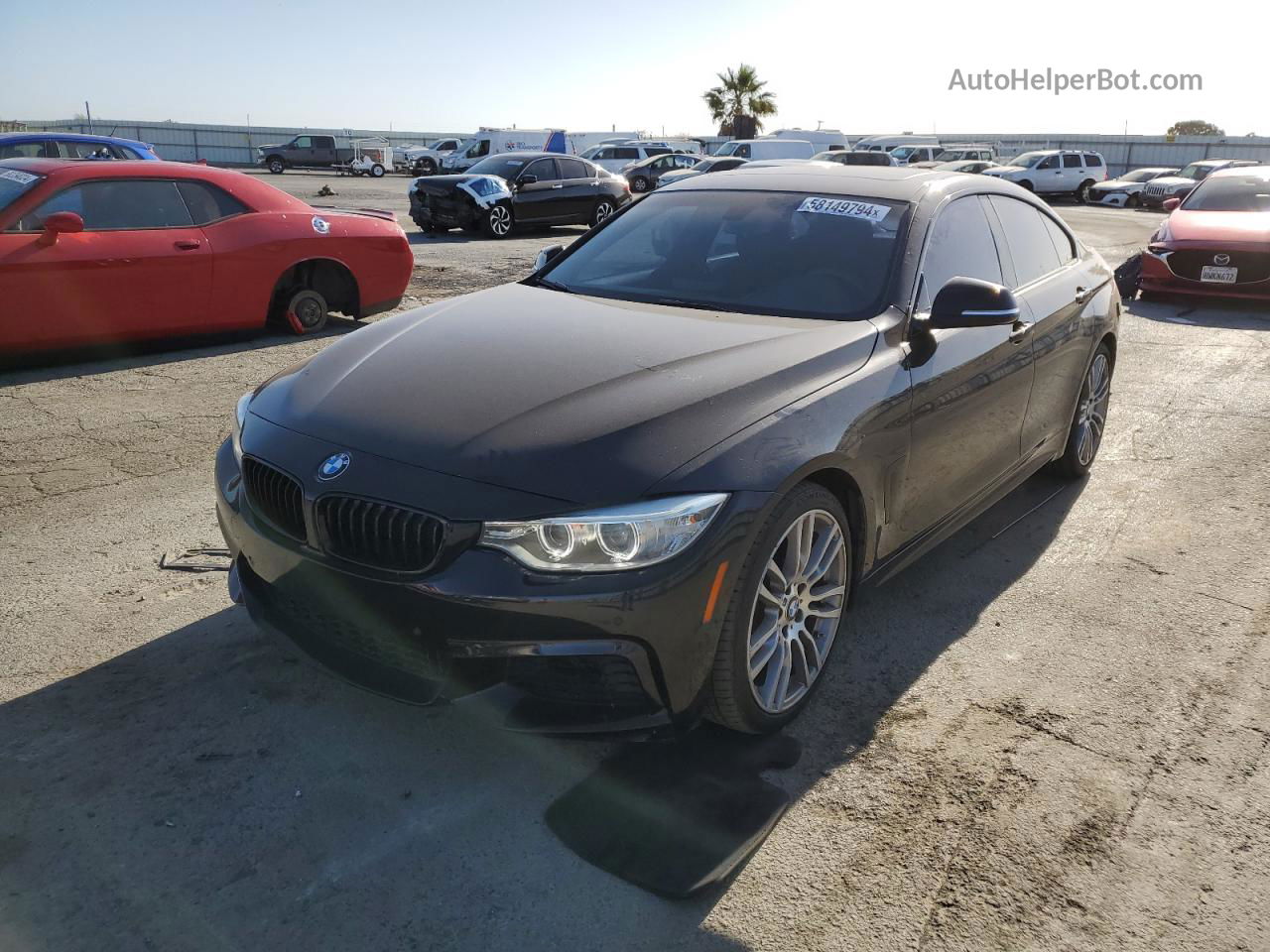 2015 Bmw 428 I Gran Coupe Sulev Black vin: WBA4A9C58FD416449