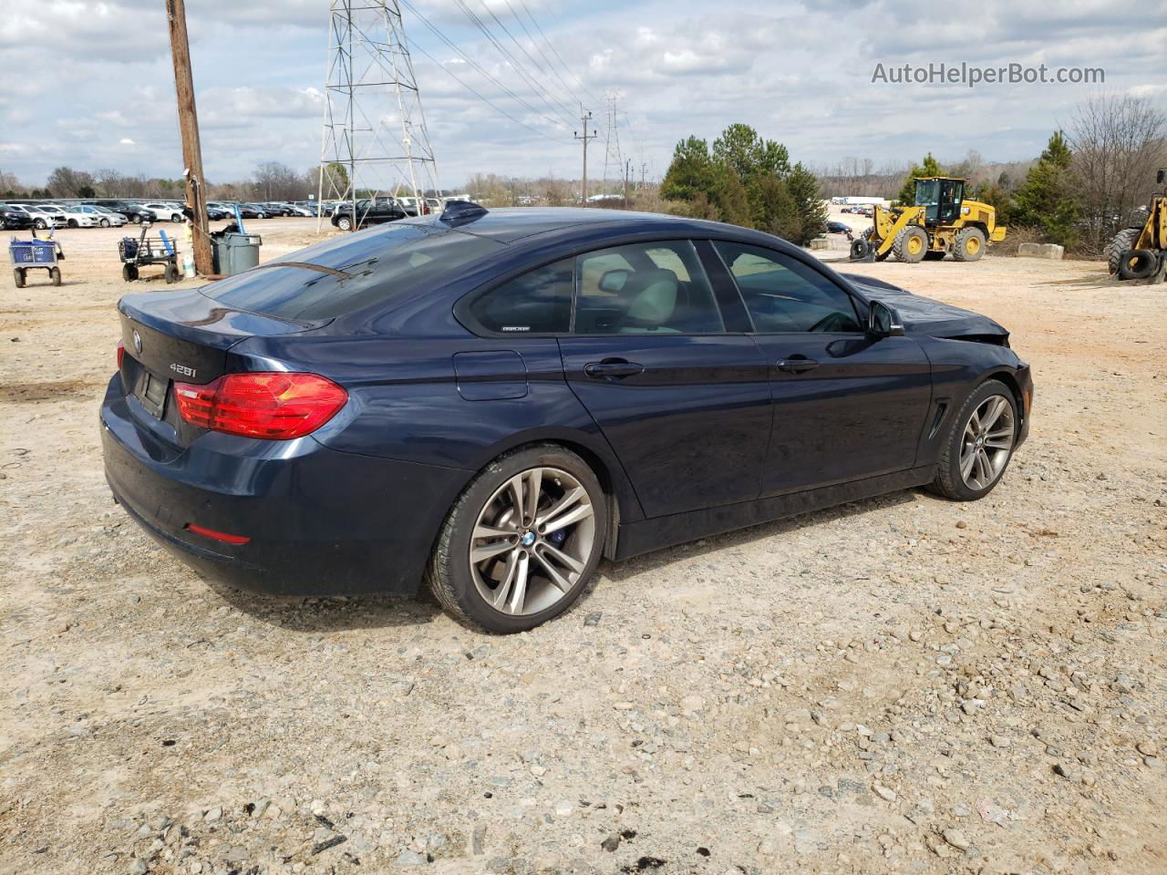 2015 Bmw 428 I Gran Coupe Sulev Синий vin: WBA4A9C58FGL85363