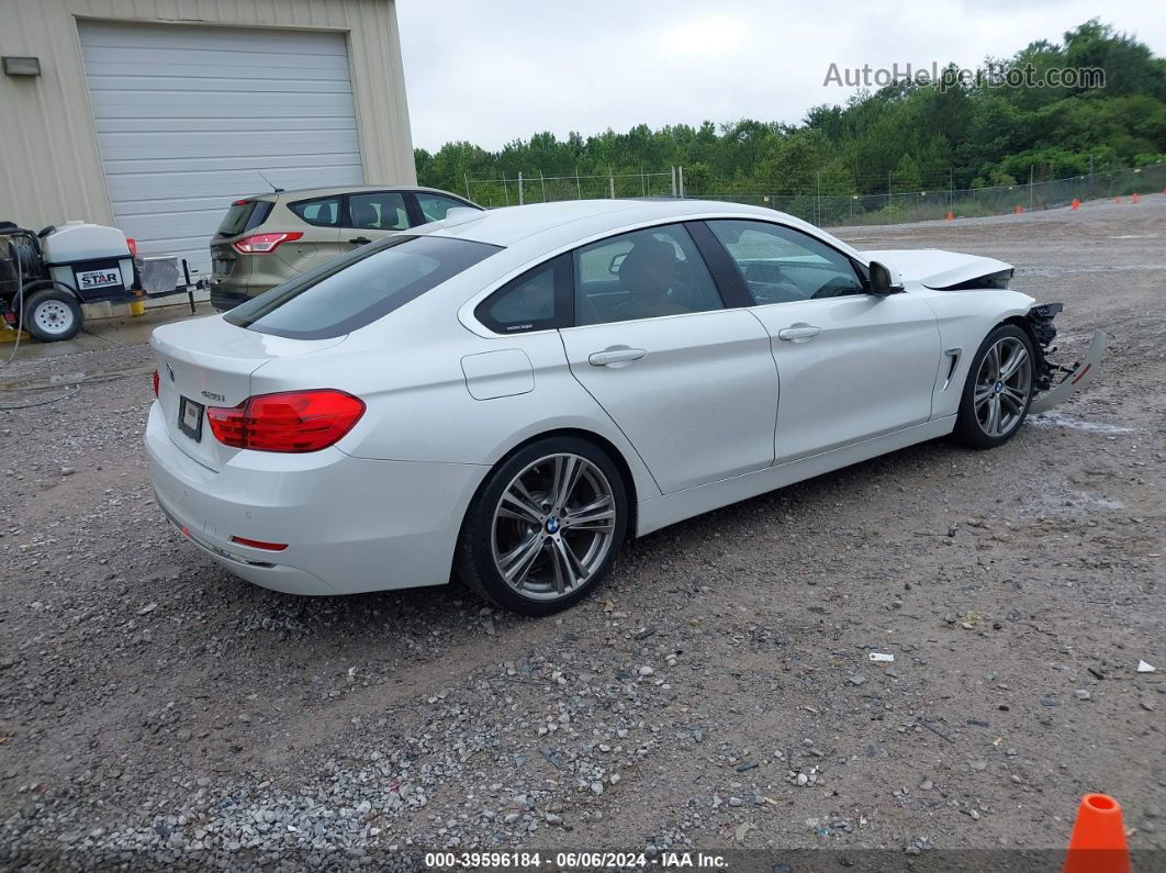 2016 Bmw 428i Gran Coupe   White vin: WBA4A9C58GG506765