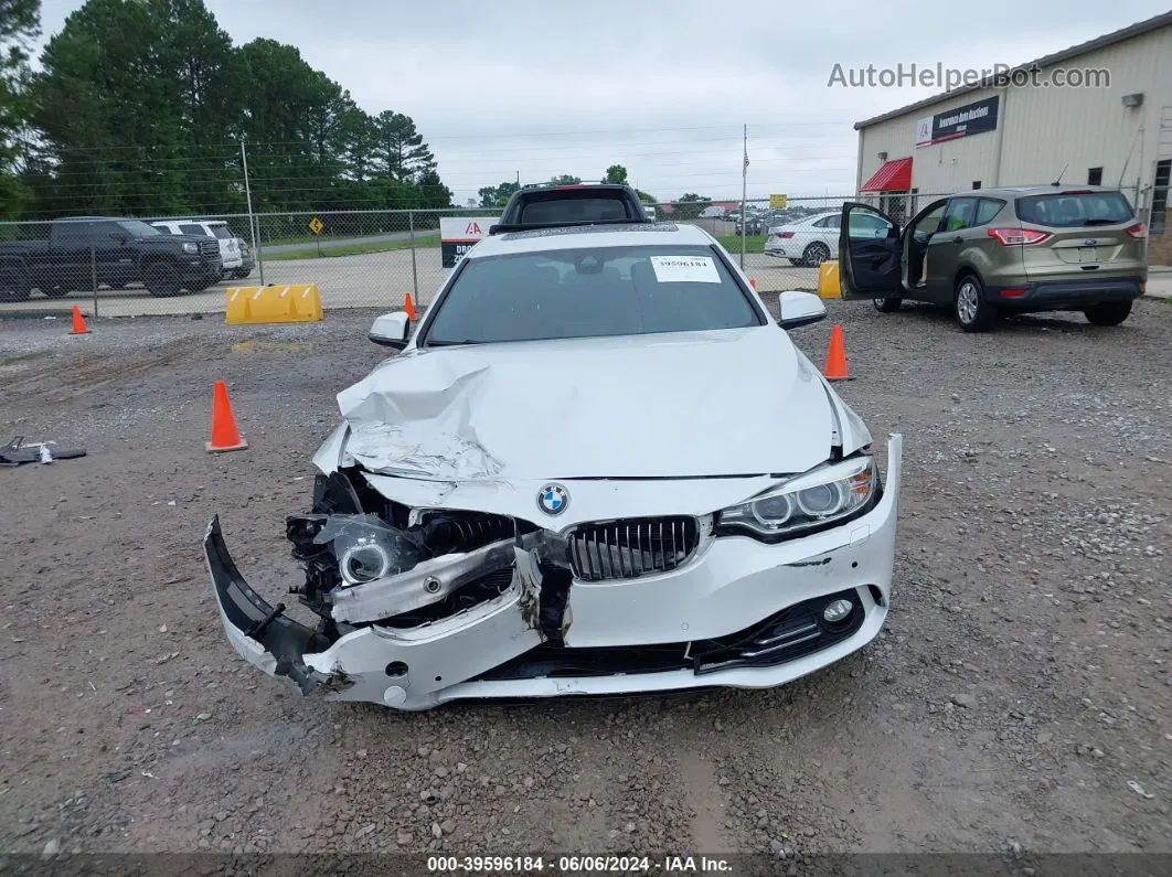 2016 Bmw 428i Gran Coupe   White vin: WBA4A9C58GG506765