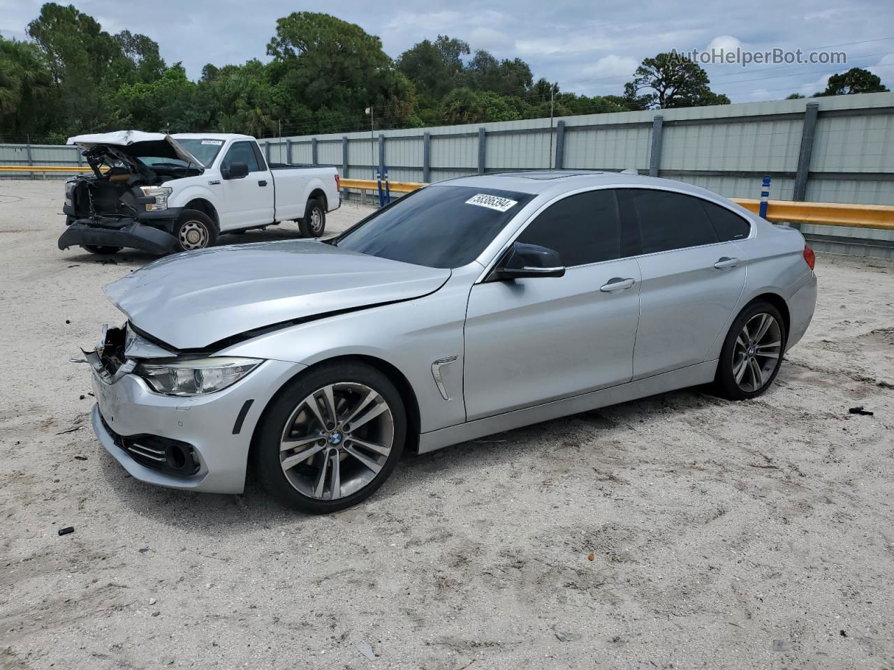 2016 Bmw 428 I Gran Coupe Sulev Silver vin: WBA4A9C58GG507284