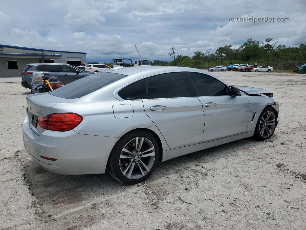 2016 Bmw 428 I Gran Coupe Sulev Серебряный vin: WBA4A9C58GG507284