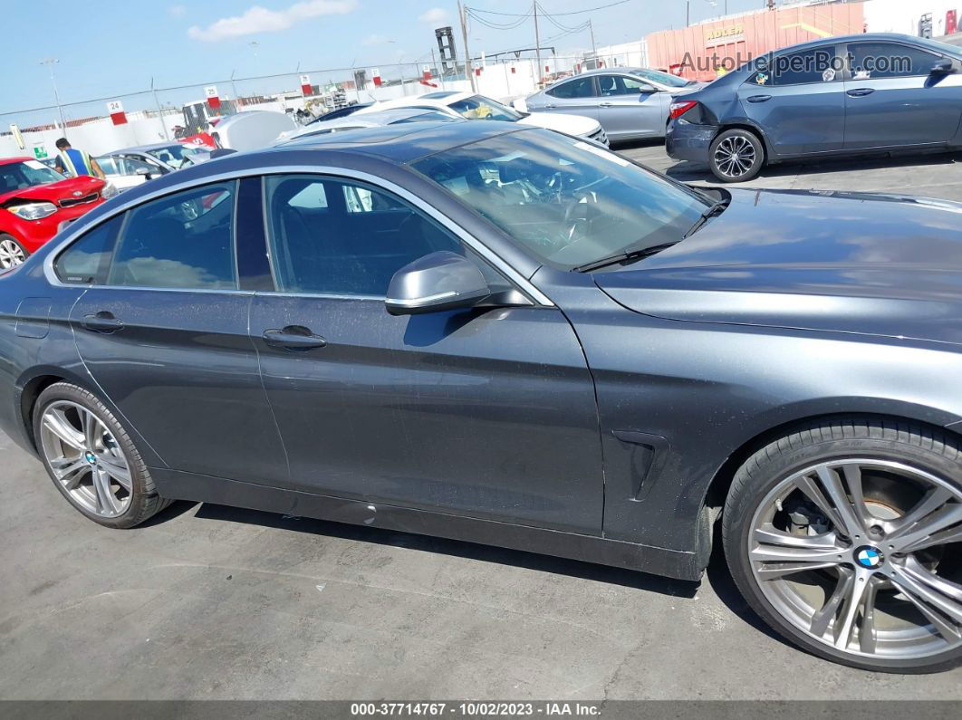 2016 Bmw 4 Series 428i Gray vin: WBA4A9C59GG508007