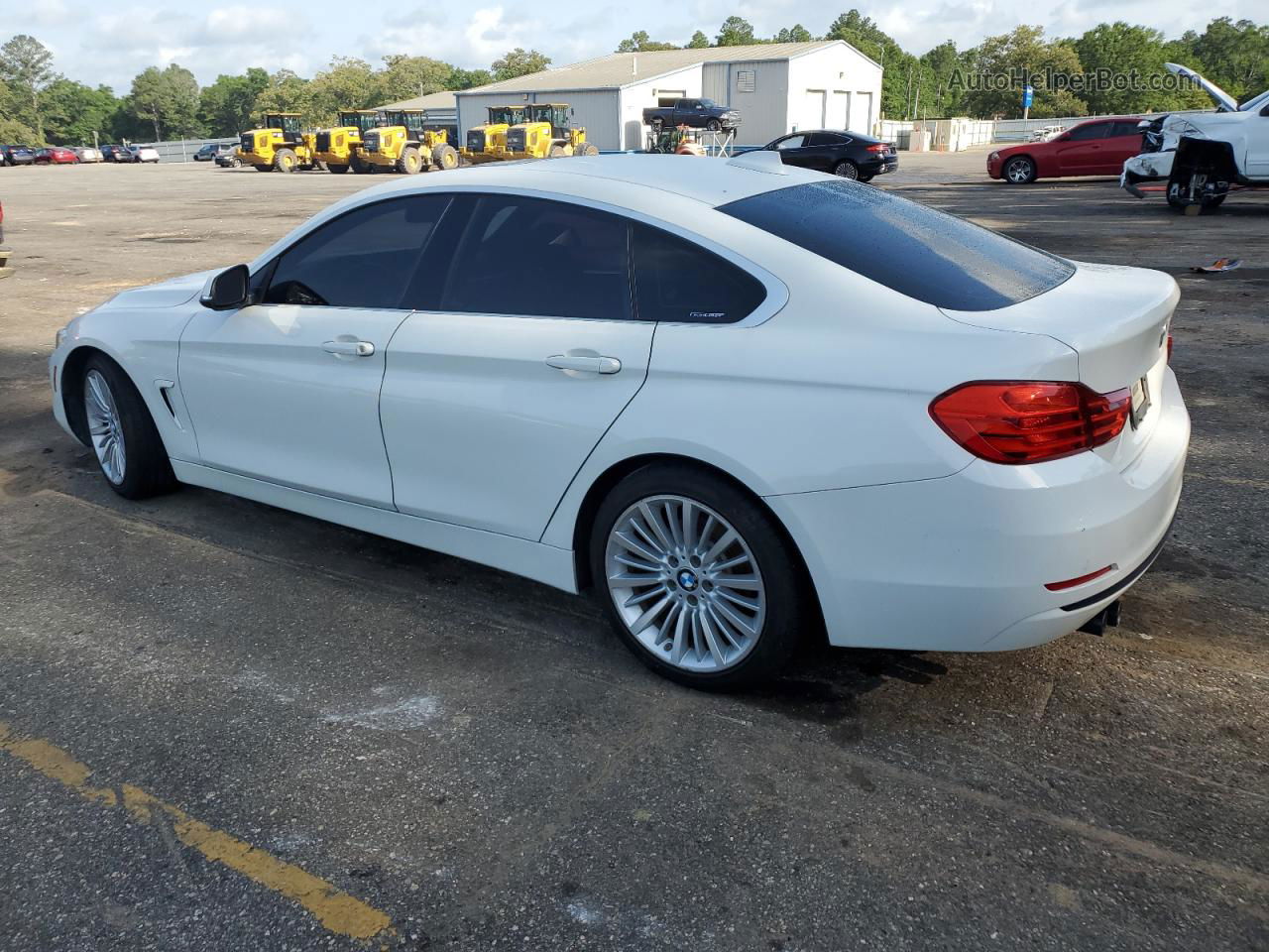 2016 Bmw 428 I Gran Coupe Sulev White vin: WBA4A9C59GG508282