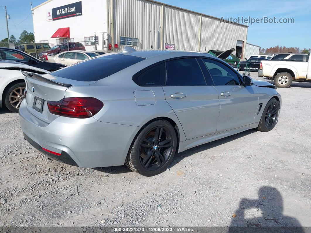 2016 Bmw 428i Gran Coupe Серебряный vin: WBA4A9C59GG508332