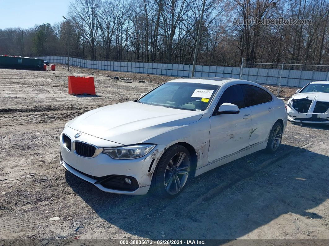 2016 Bmw 428i Gran Coupe   White vin: WBA4A9C59GG695734