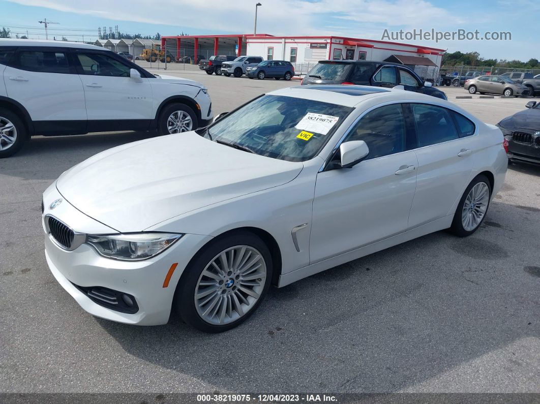 2016 Bmw 428i Gran Coupe White vin: WBA4A9C59GGL88547