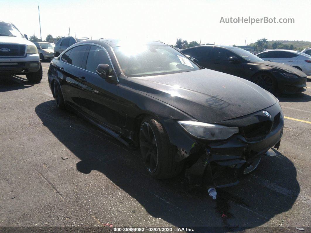 2016 Bmw 4 Series 428i Black vin: WBA4A9C5XGG507271