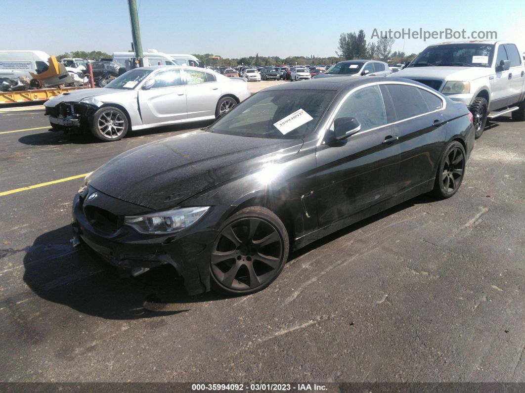 2016 Bmw 4 Series 428i Black vin: WBA4A9C5XGG507271