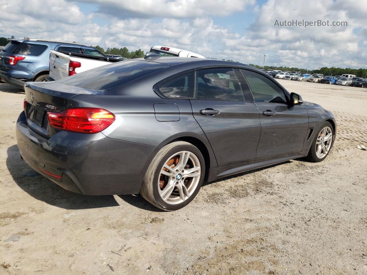 2016 Bmw 428 I Gran Coupe Sulev Серый vin: WBA4A9C5XGG695631