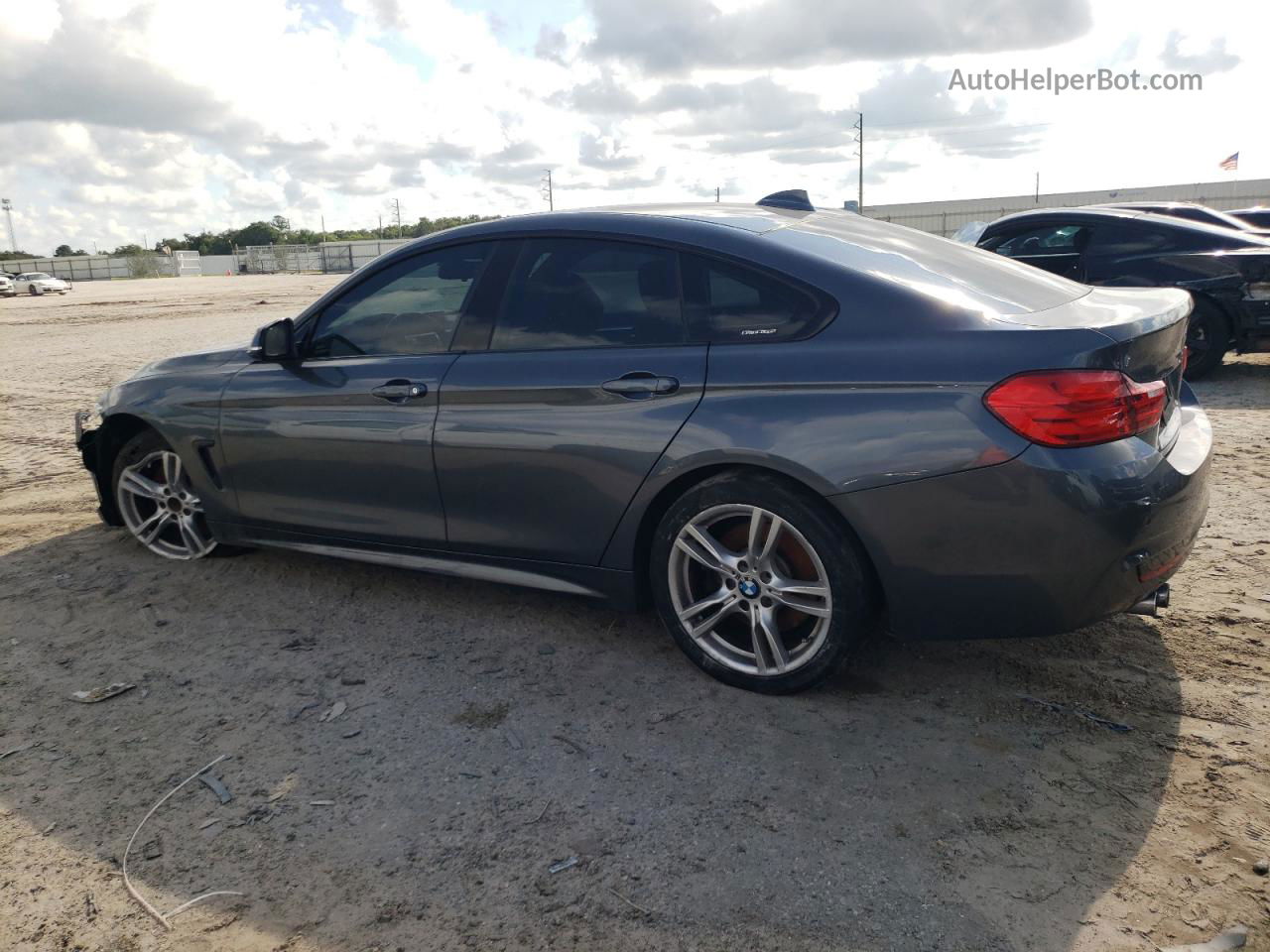 2016 Bmw 428 I Gran Coupe Sulev Gray vin: WBA4A9C5XGG695631