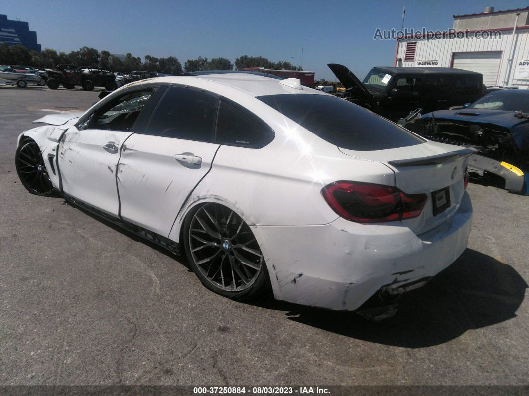 2016 Bmw 4 Series 435i White vin: WBA4B1C52GG242618