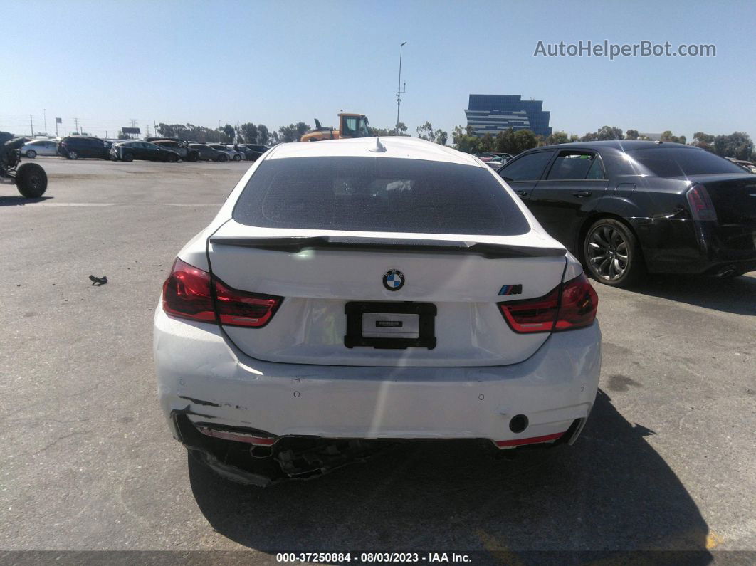 2016 Bmw 4 Series 435i White vin: WBA4B1C52GG242618