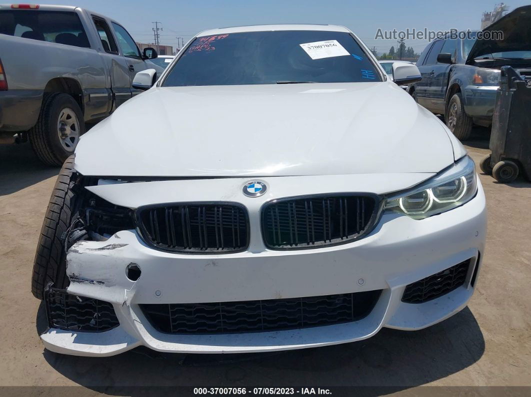 2015 Bmw 4 Series 435i White vin: WBA4B1C53FG241122