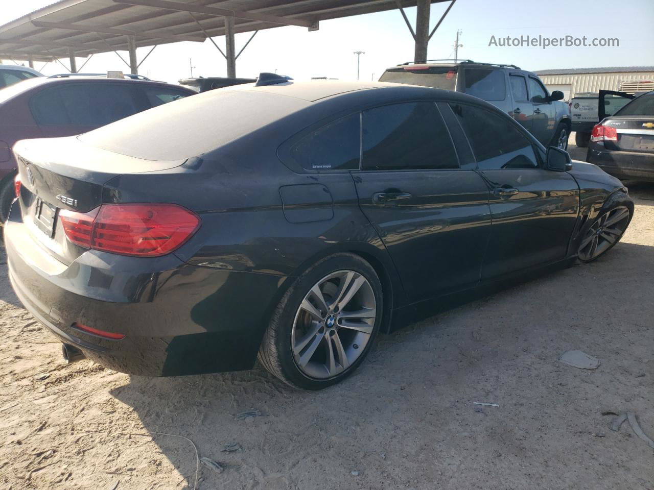 2015 Bmw 435 I Gran Coupe Gray vin: WBA4B1C54FD418097