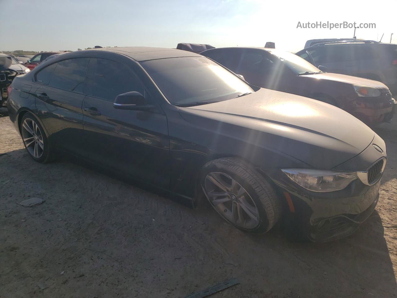 2015 Bmw 435 I Gran Coupe Gray vin: WBA4B1C54FD418097