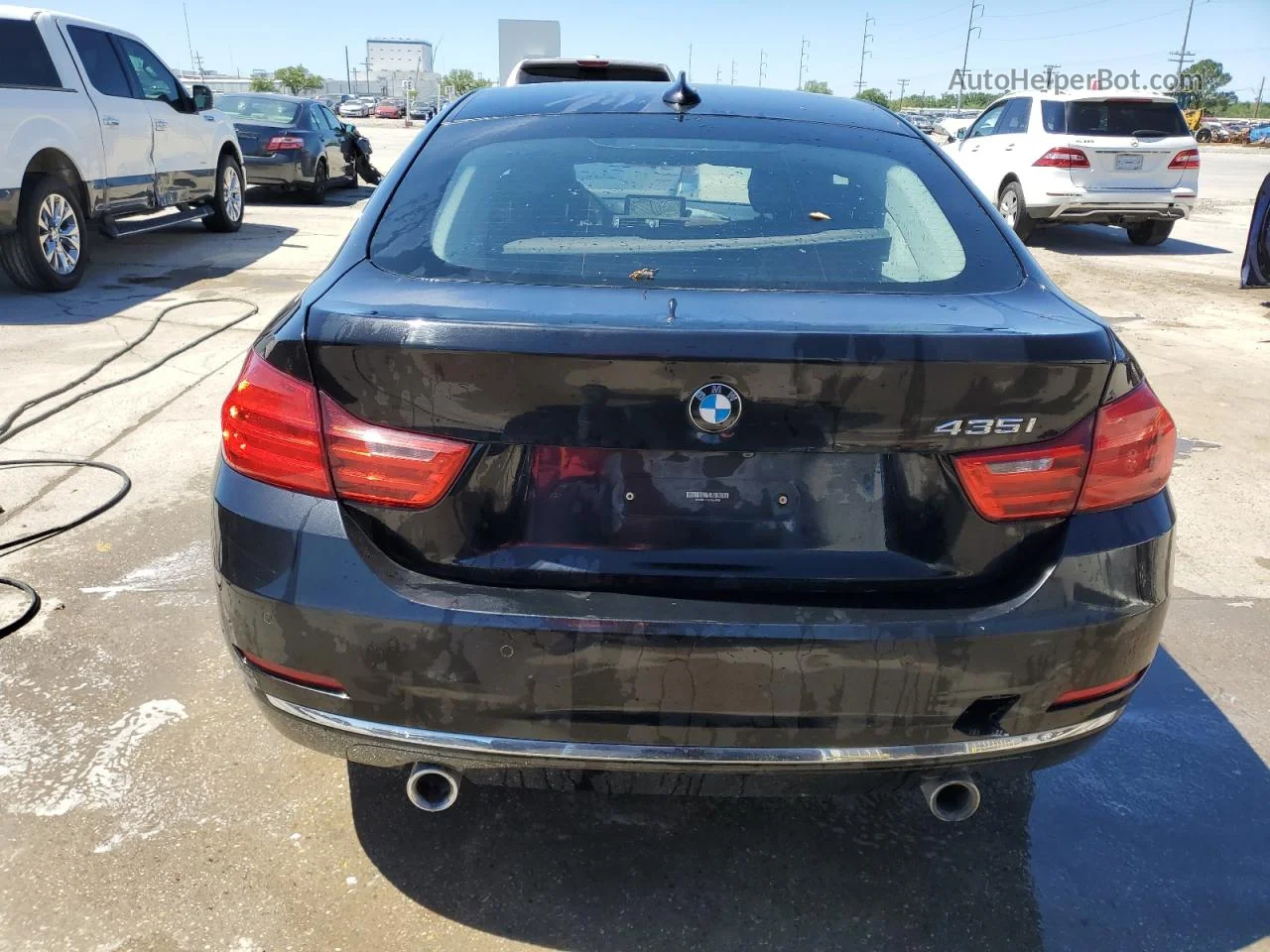 2015 Bmw 435 I Gran Coupe Charcoal vin: WBA4B1C54FD954905