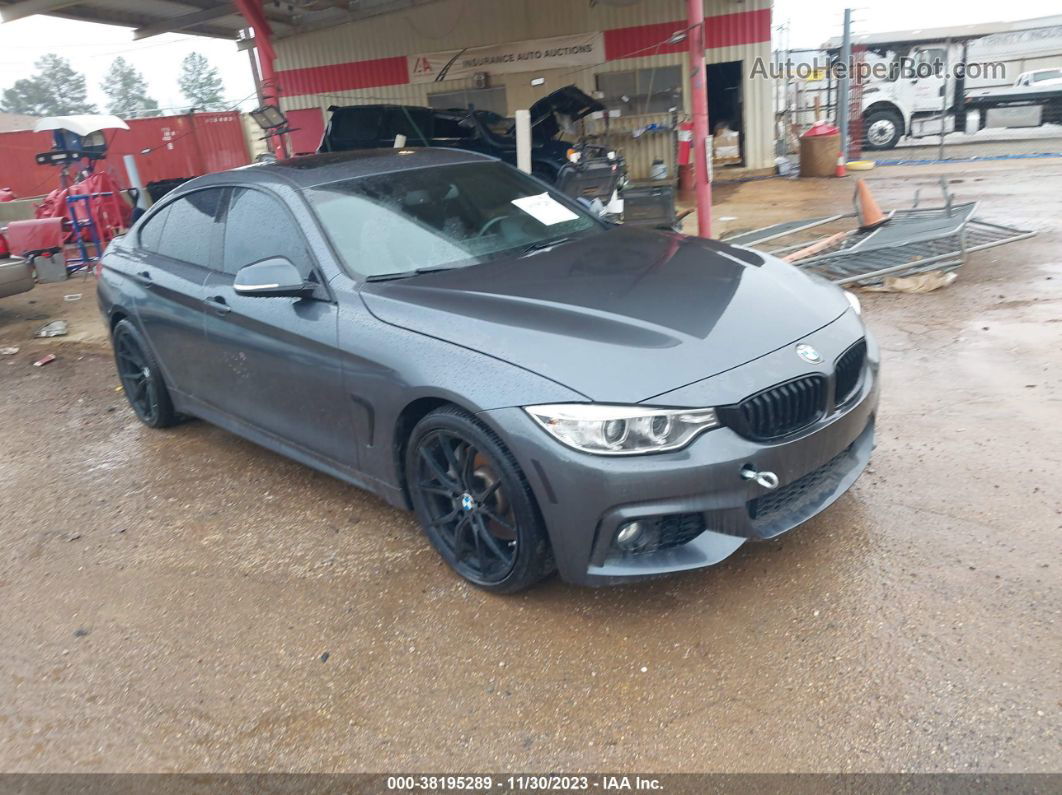 2016 Bmw 435i Gran Coupe Серый vin: WBA4B1C55GG241916