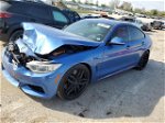 2015 Bmw 435 I Gran Coupe Blue vin: WBA4B1C58FD955247