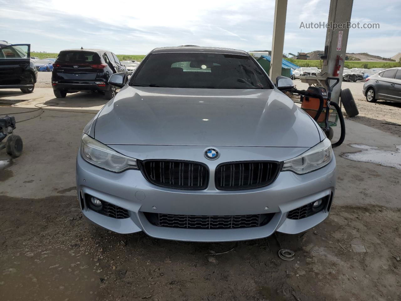 2016 Bmw 435 I Gran Coupe Серебряный vin: WBA4B1C59GG242230