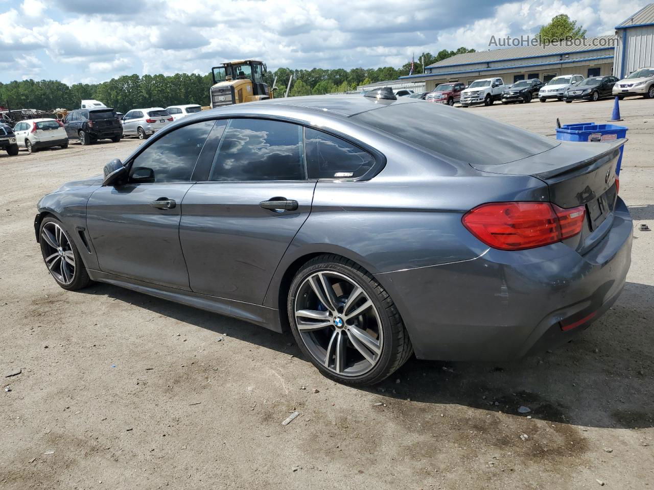 2016 Bmw 435 I Gran Coupe Gray vin: WBA4B1C5XGG243337