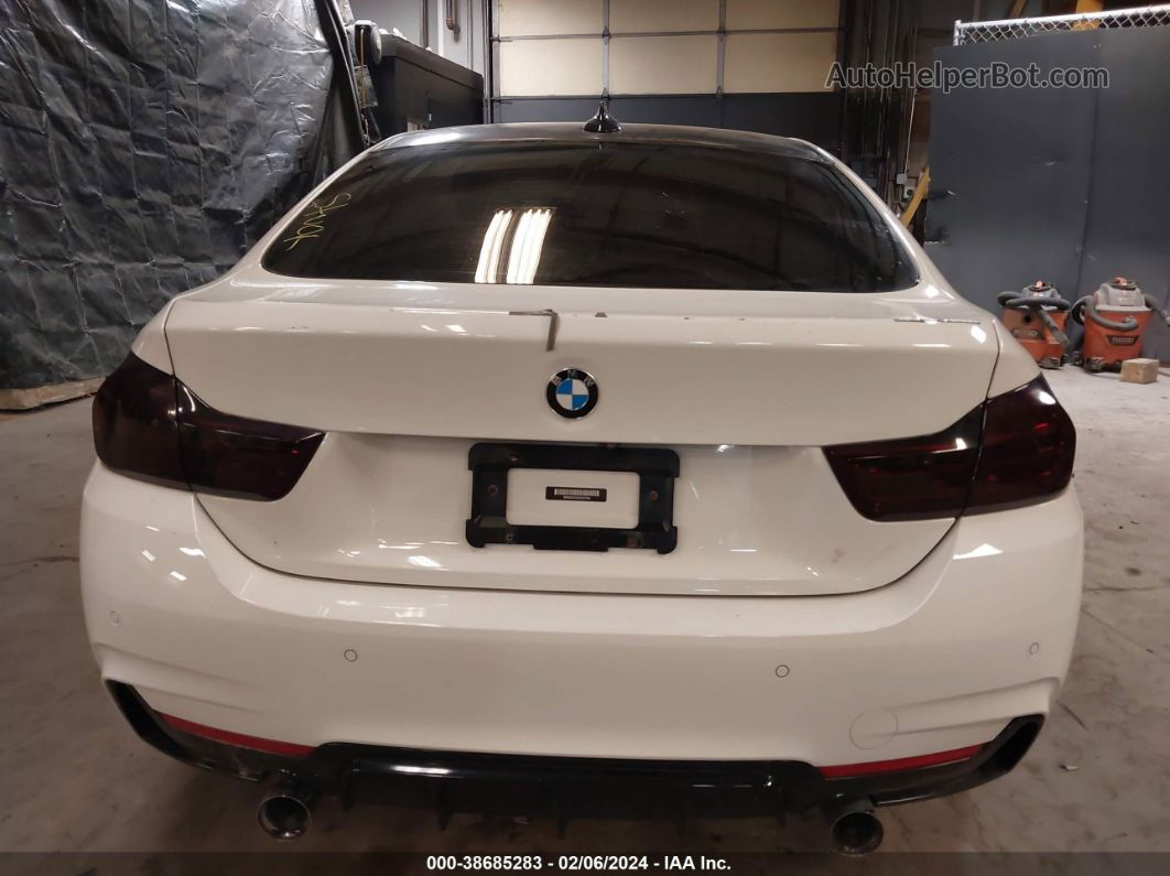 2016 Bmw 435i Gran Coupe Xdrive White vin: WBA4B3C50GG527944