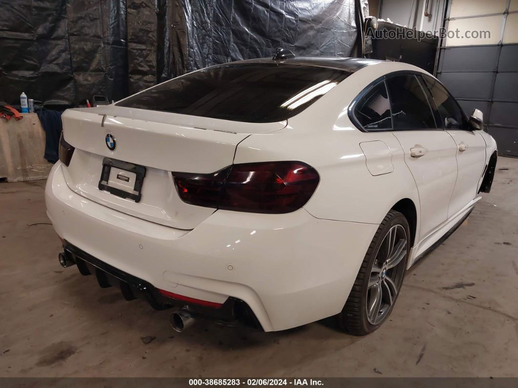 2016 Bmw 435i Gran Coupe Xdrive White vin: WBA4B3C50GG527944