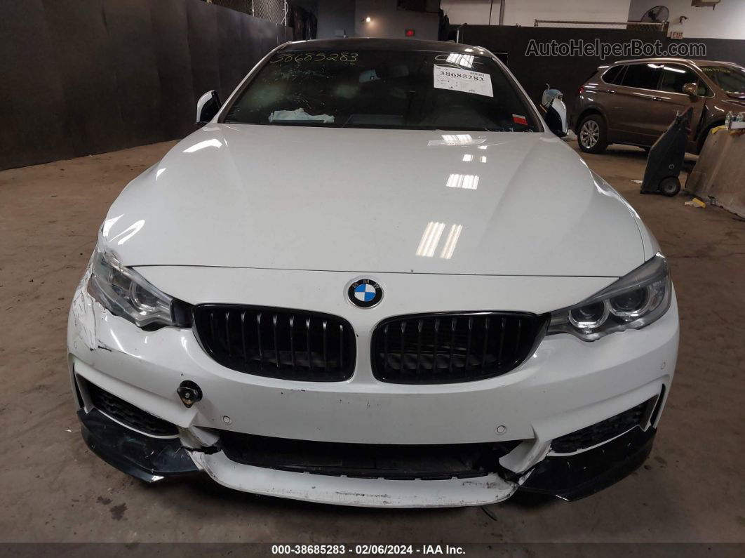 2016 Bmw 435i Gran Coupe Xdrive White vin: WBA4B3C50GG527944