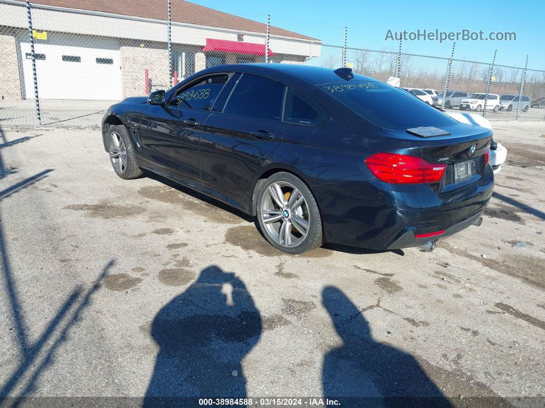 2015 Bmw 435i Gran Coupe Xdrive Black vin: WBA4B3C51FGV48302